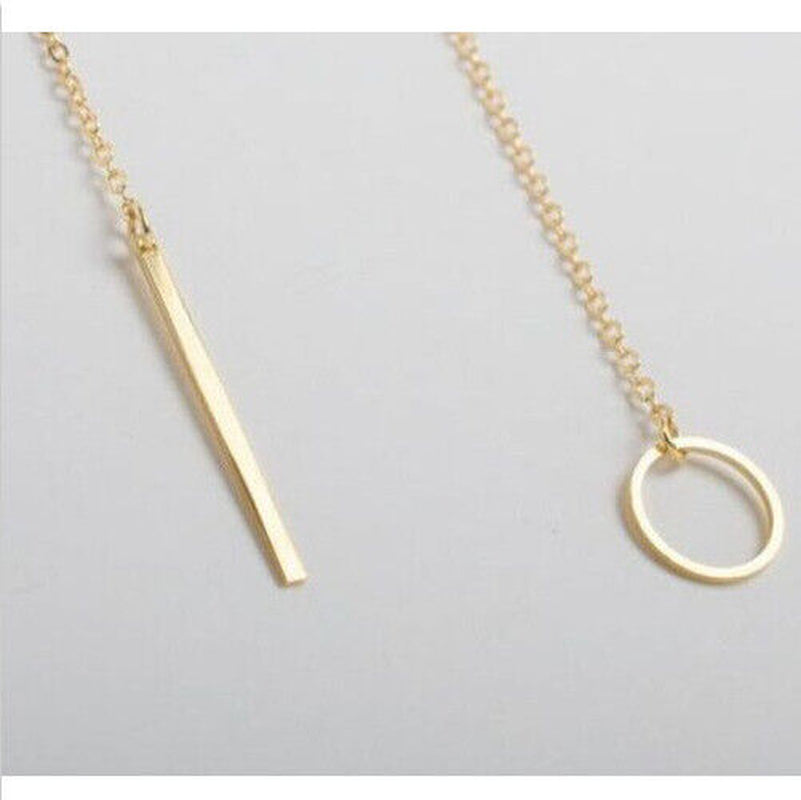 DAMEN HALSKETTE EDELSTAHL VERGOLDET KETTE COLLIER HALSBAND SCHMUCK ACCESSOIRS