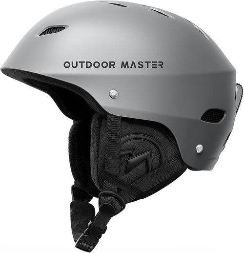 Outdoormaster Kelvin Unisex Ski Helmet - Ultimate Snow Sports Protection with Ventilation System for Men, Women & Youth