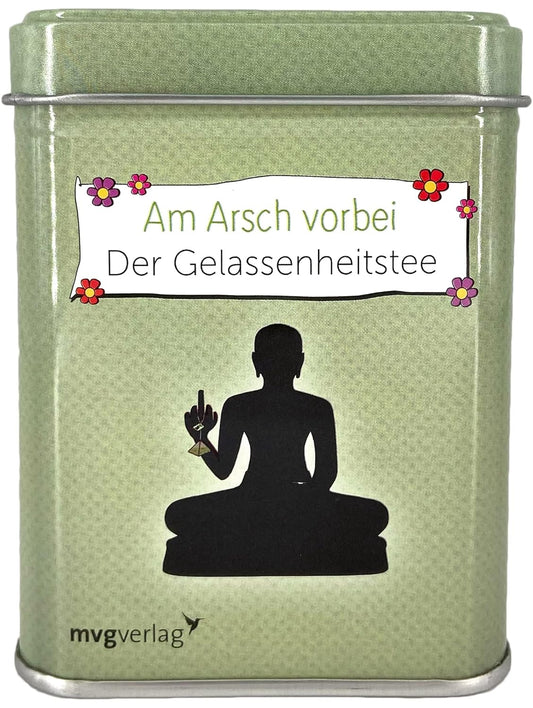 Am Arsch Vorbei - Der Gelassenheitstee: 100G Kräutertee Wellness in Der Dose. Das Perfekte Geschenk Für Geburtstag, Weihnachten Oder Zwischendurch. Der Tee Zum Spiegel-Bestseller