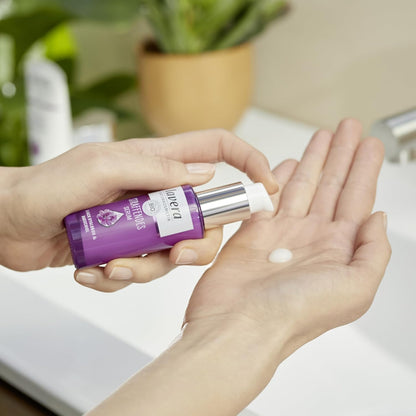 Lavera Straffendes Serum - Vegan - Naturkosmetik - 3-Fach-Hyaluron & Und Dem Power-Wirkstoff Bakuchiol - Ohne Nanopartikel - Ohne Alkohol - Feuchtigkeit Und Pflege - 30 Ml (1 Stück)