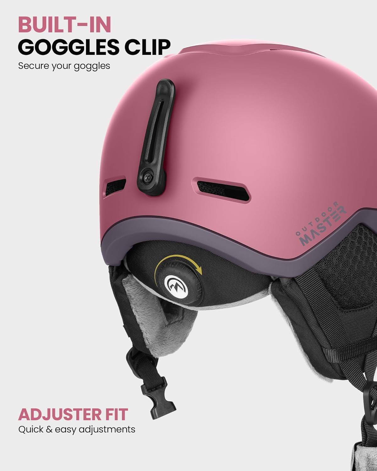 Outdoormaster MIPS Skihelm & Skibrille PRO Set - Verstellbarer Snowboardhelm & Schneebrille für Männer, Frauen & Junioren – Perfekter Schutz für den Schneesport