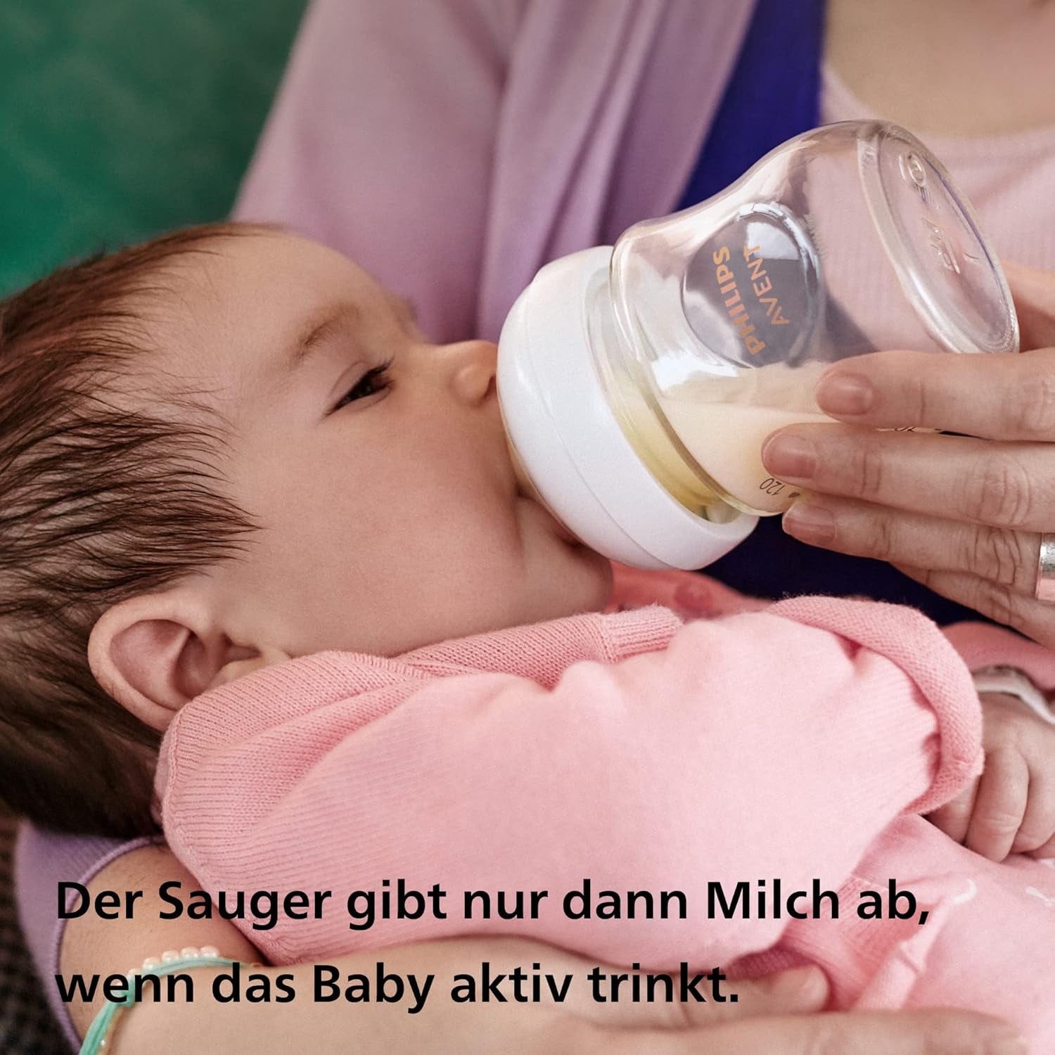 Philips Avent Babyflaschen Aus Glas, Geschenkset Für Neugeborene – 3 Babyflaschen Natural Response, Ultra Soft Schnuller, Für Babys Von 0–6 Monaten Und Älter (Modell SCD878/11)