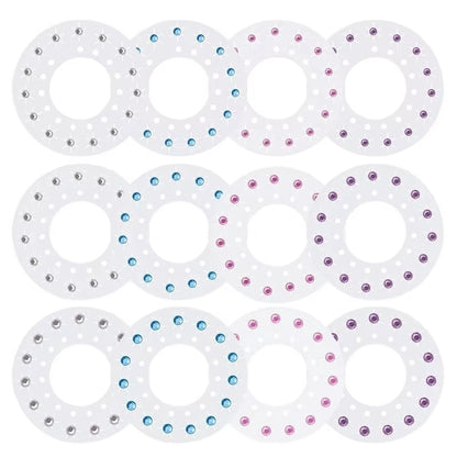360 Gems Kit Hair Gems Machine Princess Girls Make up Toy Set DIY Crystal Rhinestone Sticker Hair Decoration for Girls Toy Gifts