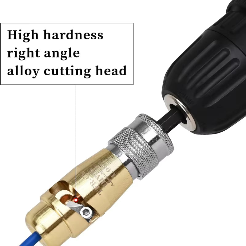 Electric Wire Stripper - High-Speed Wire Stripping Tool for Power Drill Drivers